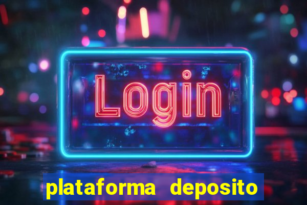 plataforma deposito 1 real fortune tiger